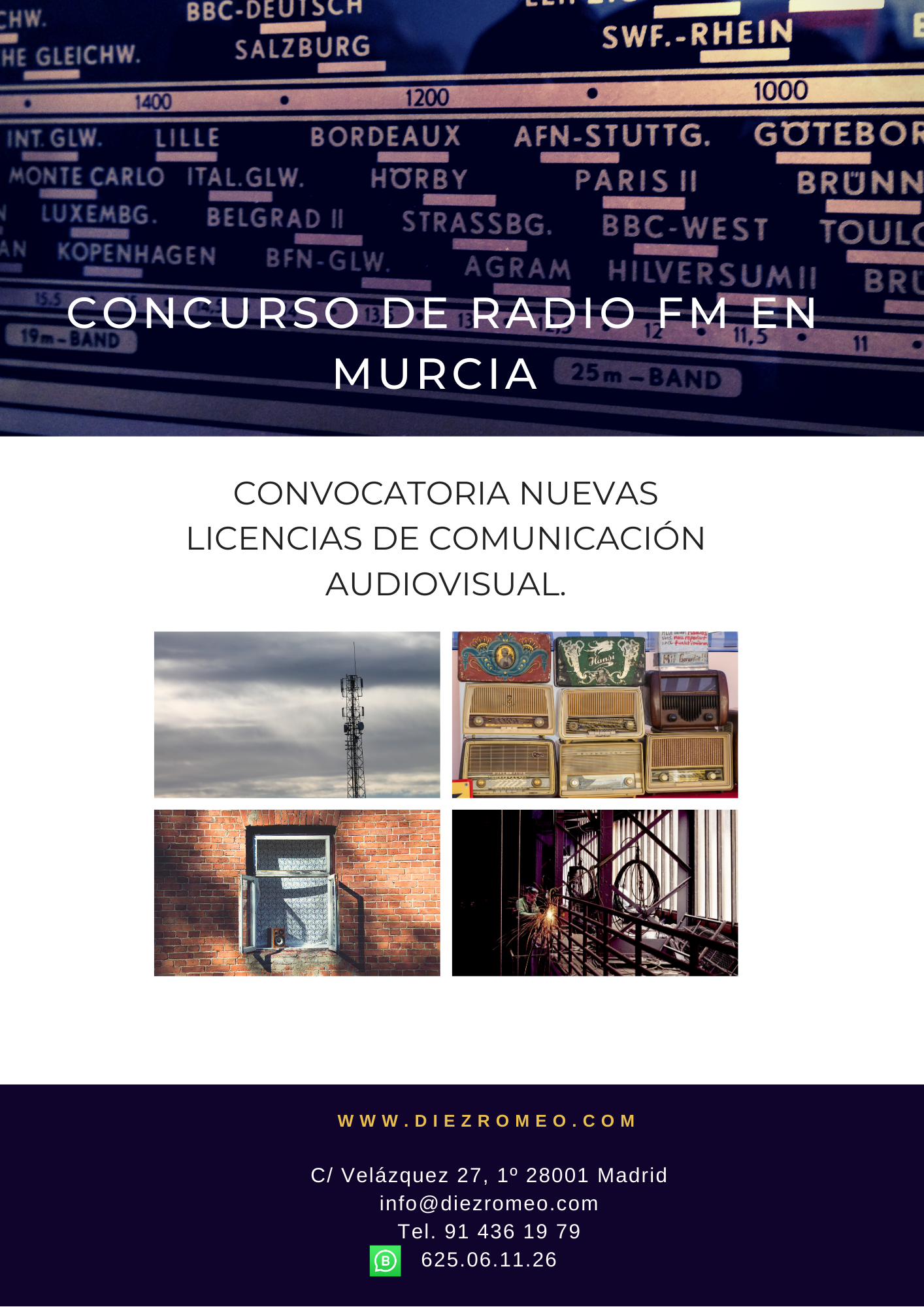 Emisoras Radio FM Murcia