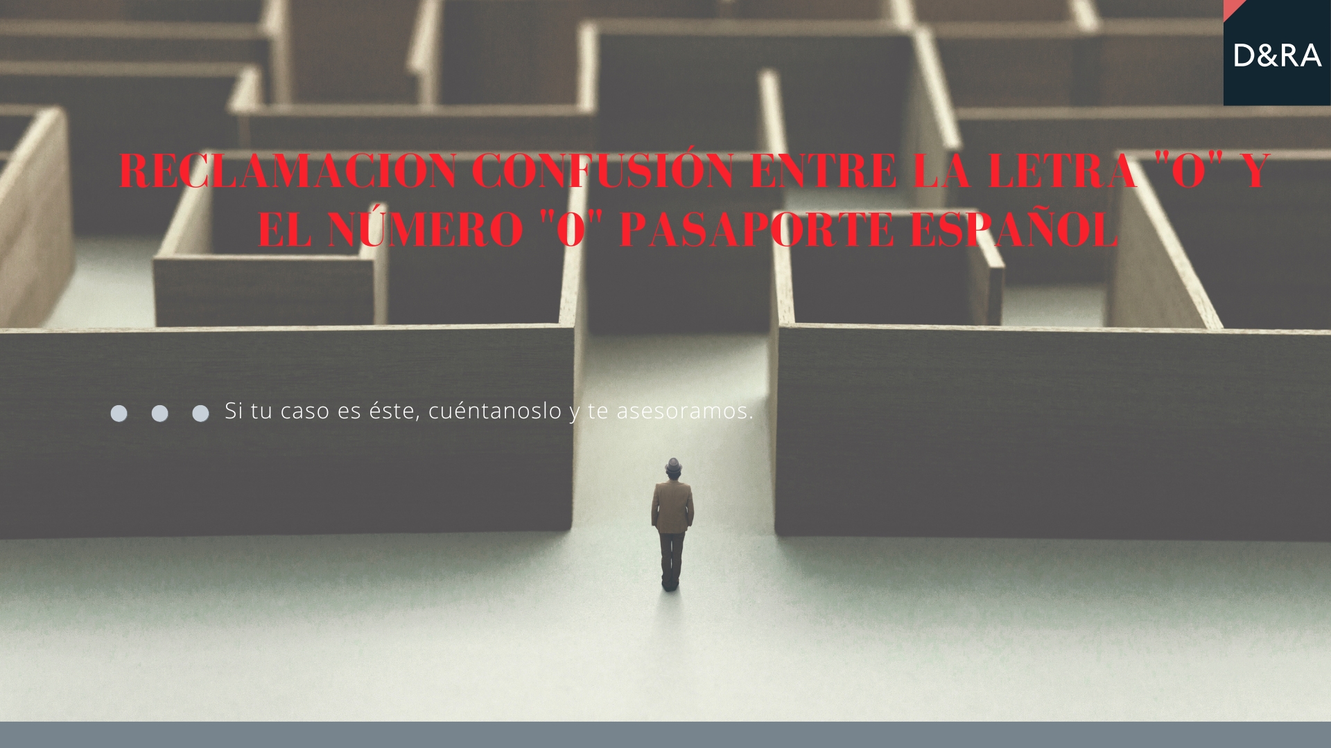 Reclamar confusión pasaporte español ESTA letra "O" y el número "0"