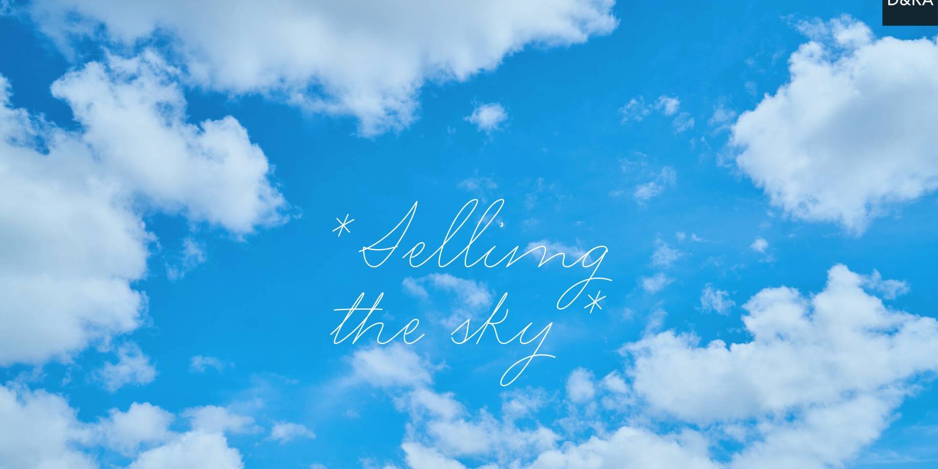 Vendiendo el cielo. Díez & Romeo
