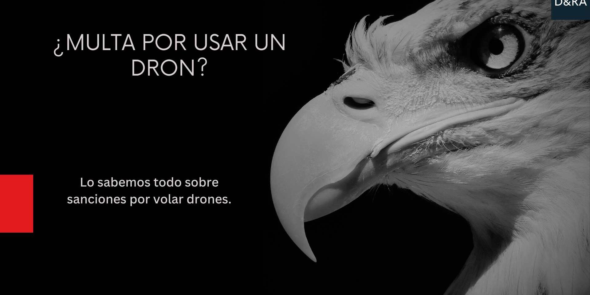 ¿ Te han multado por usar un dron?