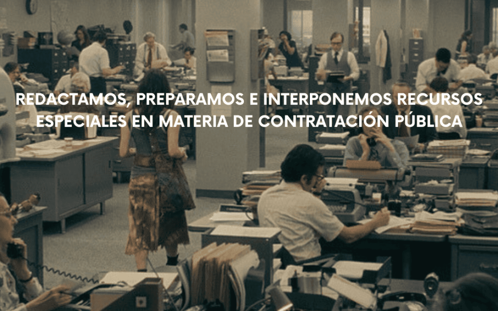 Redactamos, preparamos e interponemos recursos especiales en materia de Contratación Pública, así como asistimos, en la preparación de alegaciones ante la interposición de recursos especiales presentados ante los distintos Tribunales Especiales en Materia de Contratación Pública.