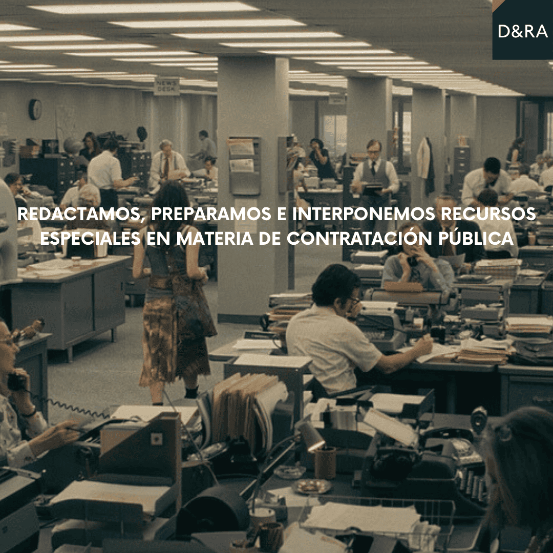Redactamos, preparamos e interponemos recursos especiales en materia de Contratación Pública, así como asistimos, en la preparación de alegaciones ante la interposición de recursos especiales presentados ante los distintos Tribunales Especiales en Materia de Contratación Pública.