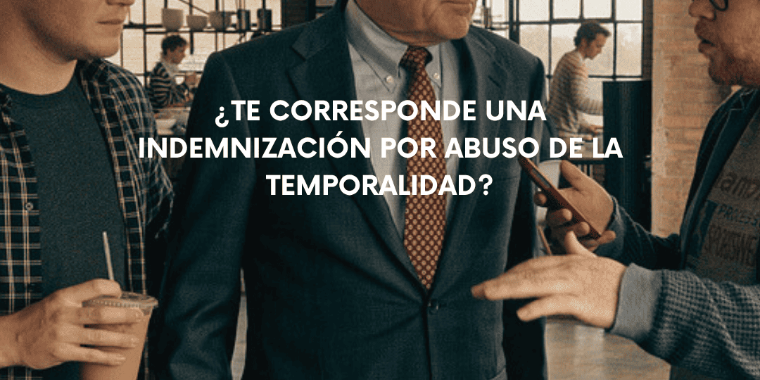 caso sobre abuso de la temporalidad y estabilidad laboral con experiencia y determinación