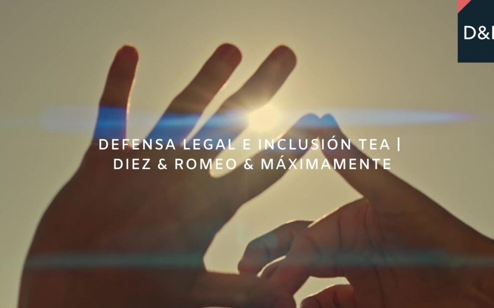 Manos comunicándose con la luz del sol al fondo, simbolizando comprensión y acompañamiento en la defensa de los derechos TEA
