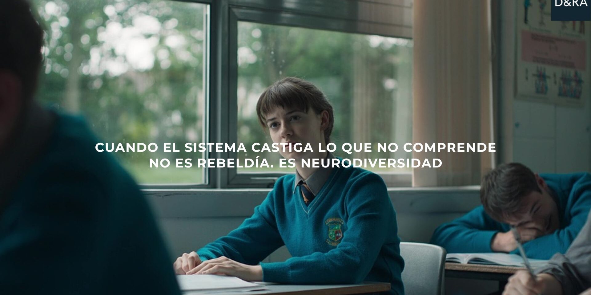 Niños neurodivergentes afrontando procedimientos disciplinarios en el colegio.