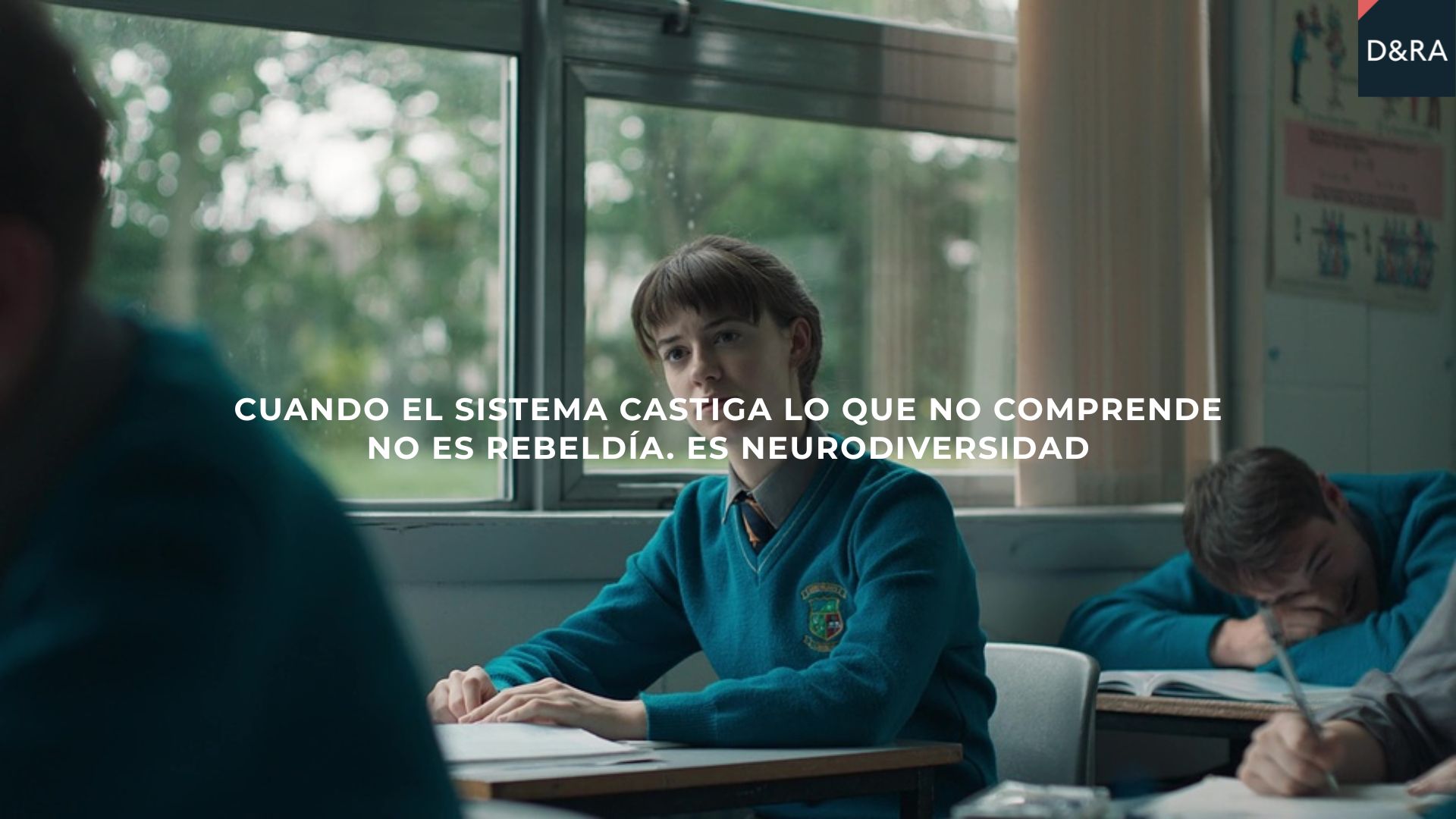 Niños neurodivergentes afrontando procedimientos disciplinarios en el colegio.