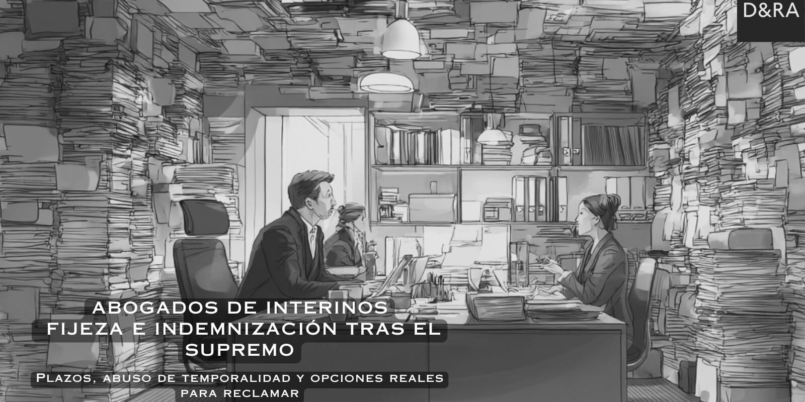 Abogados de interinos analizando la sentencia del Supremo sobre fijeza e indemnización por abuso de temporalidad