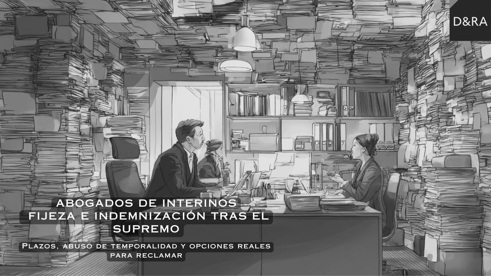 Abogados de interinos analizando la sentencia del Supremo sobre fijeza e indemnización por abuso de temporalidad
