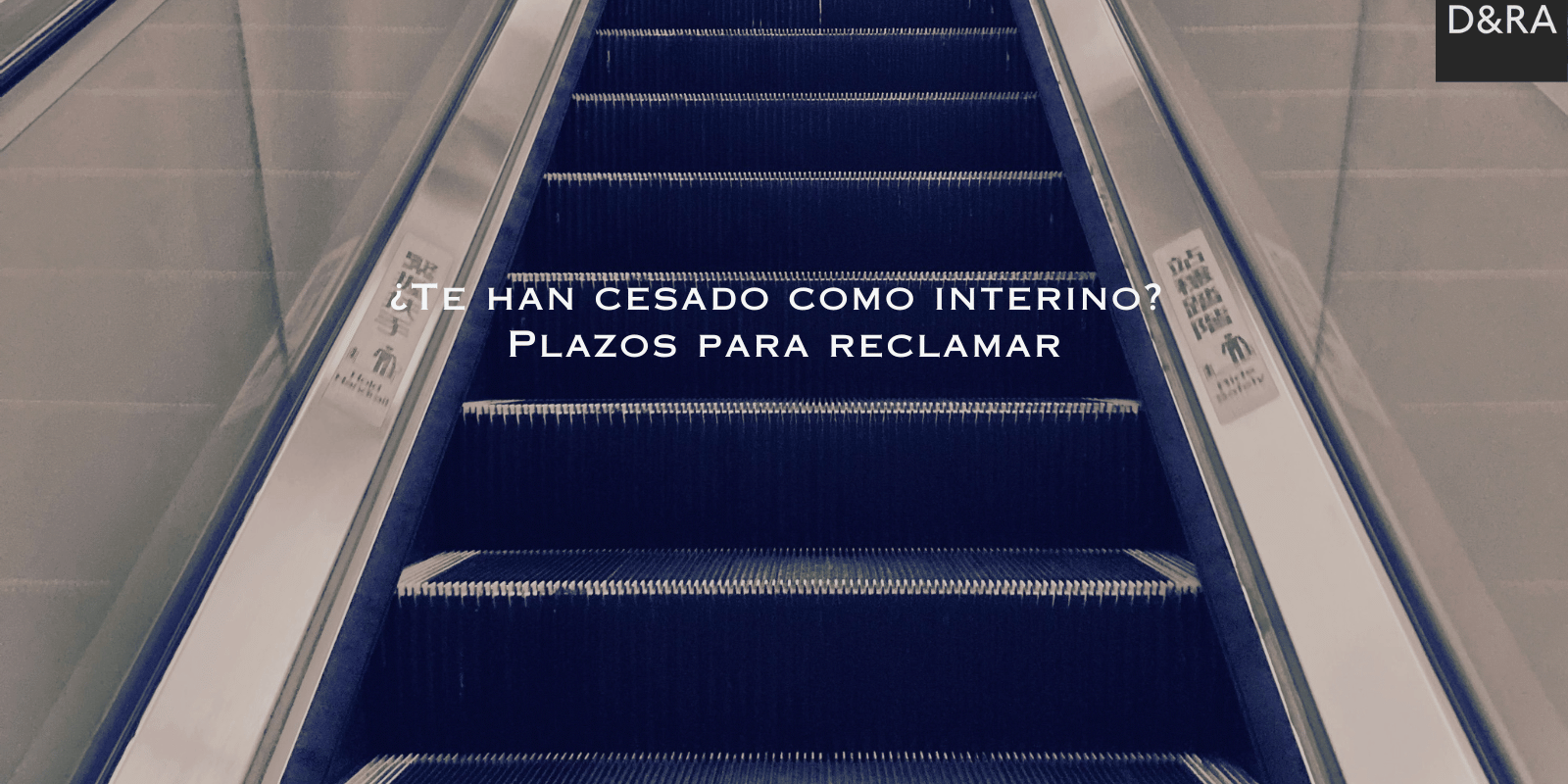 Cese de funcionario interino y plazos para reclamar