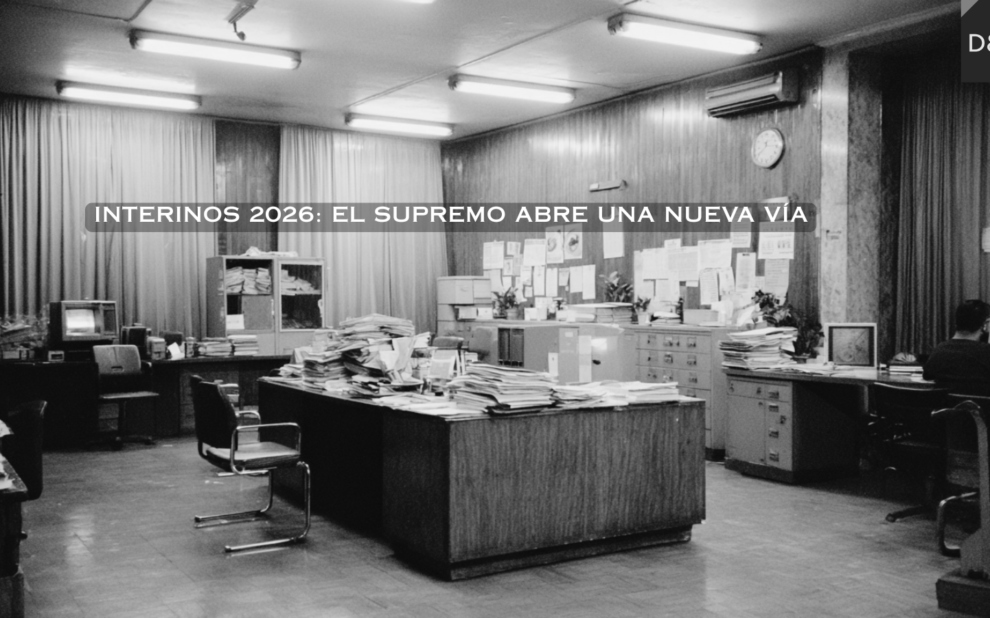 Última hora sobre la fijeza de los interinos en 2026 analizada por Díez & Romeo Abogados