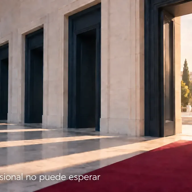 Funcionaria accede a un edificio público tras el retraso en su nombramiento