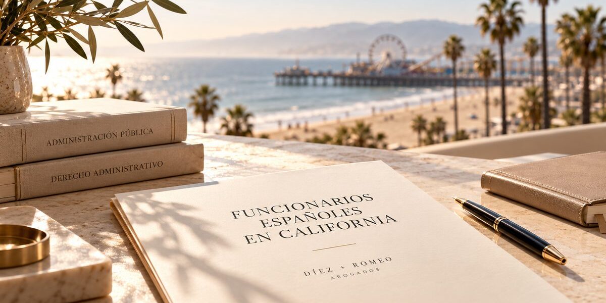 Funcionarios españoles en California: asesoramiento jurídico desde Estados Unidos – Díez + Romeo Abogados