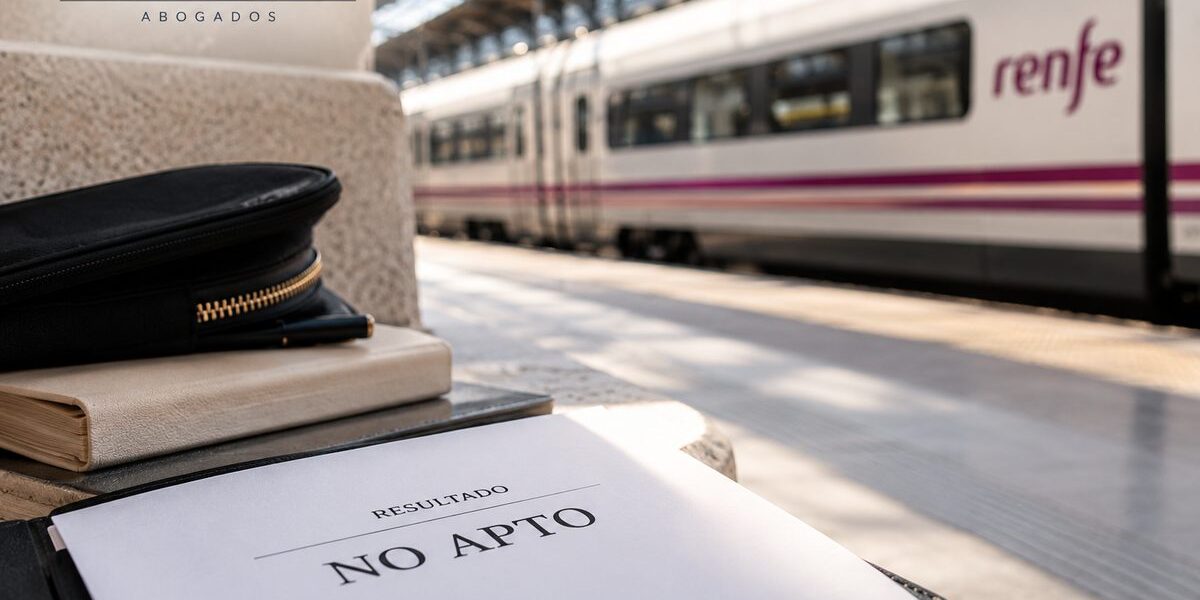 No apto en Renfe: recurso contra una exclusión médica o psicofísica – Díez + Romeo Abogados